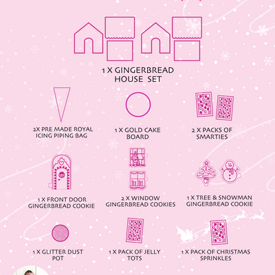 Gingerbread house kit