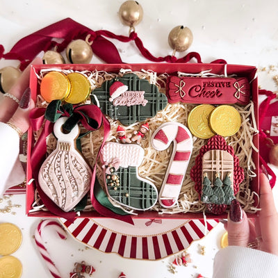 christmas cookie gift box