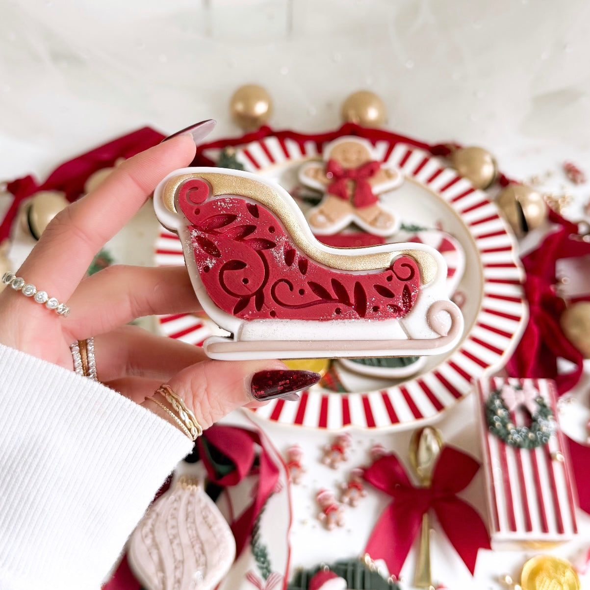 Merry Christmas Cookie Gift Box 