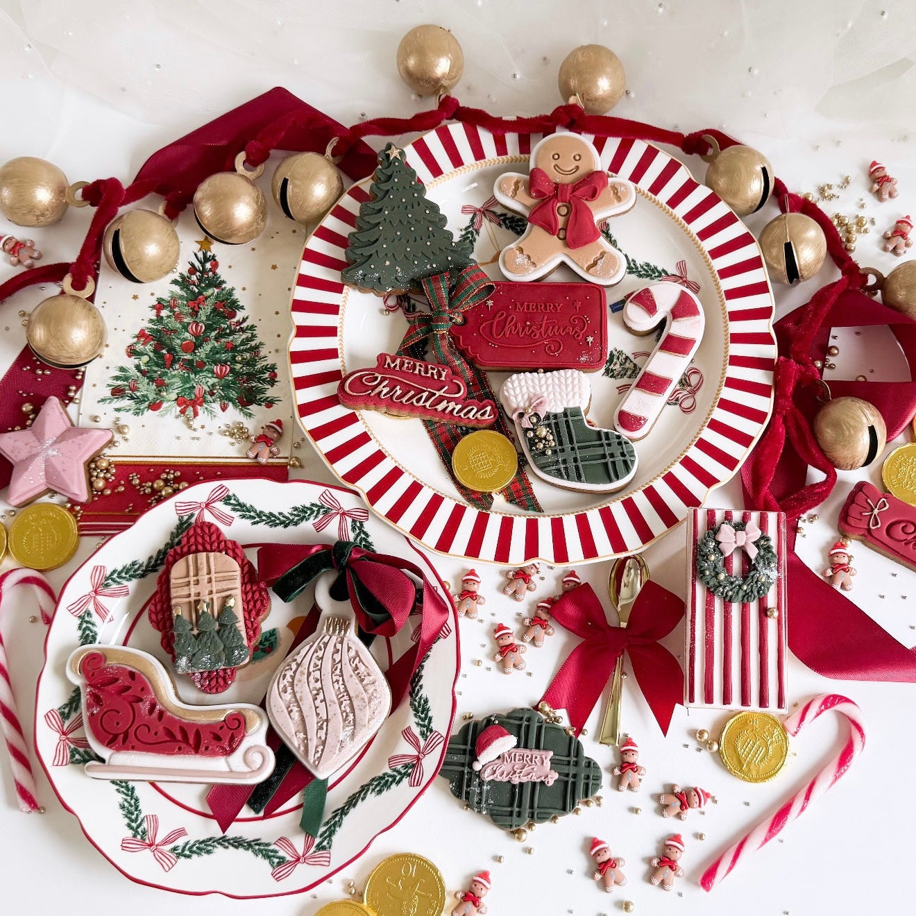 Merry Christmas Cookie Gift Box 