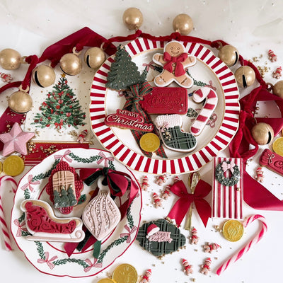 Merry Christmas Cookie Gift Box 