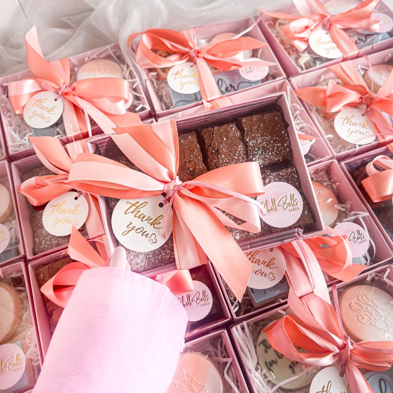 teacher brownie gift box