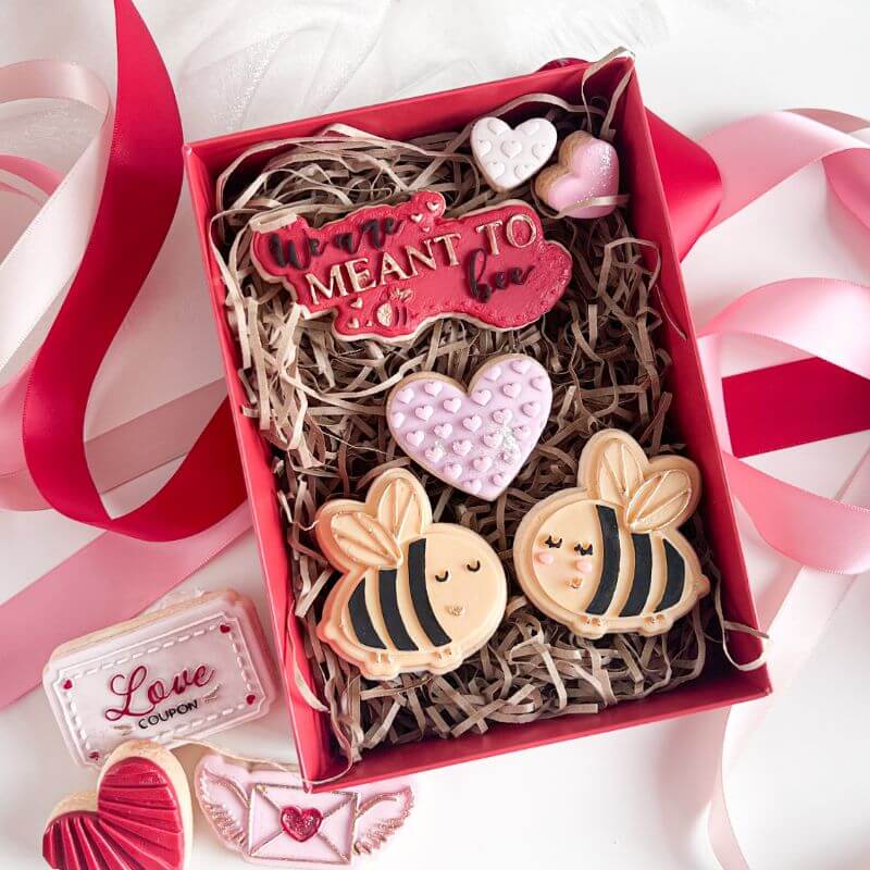 Valentines Cookie Gift Box