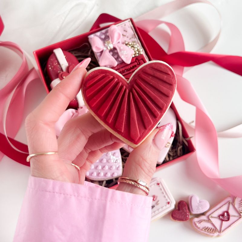 Valentines Cookie Gift Box