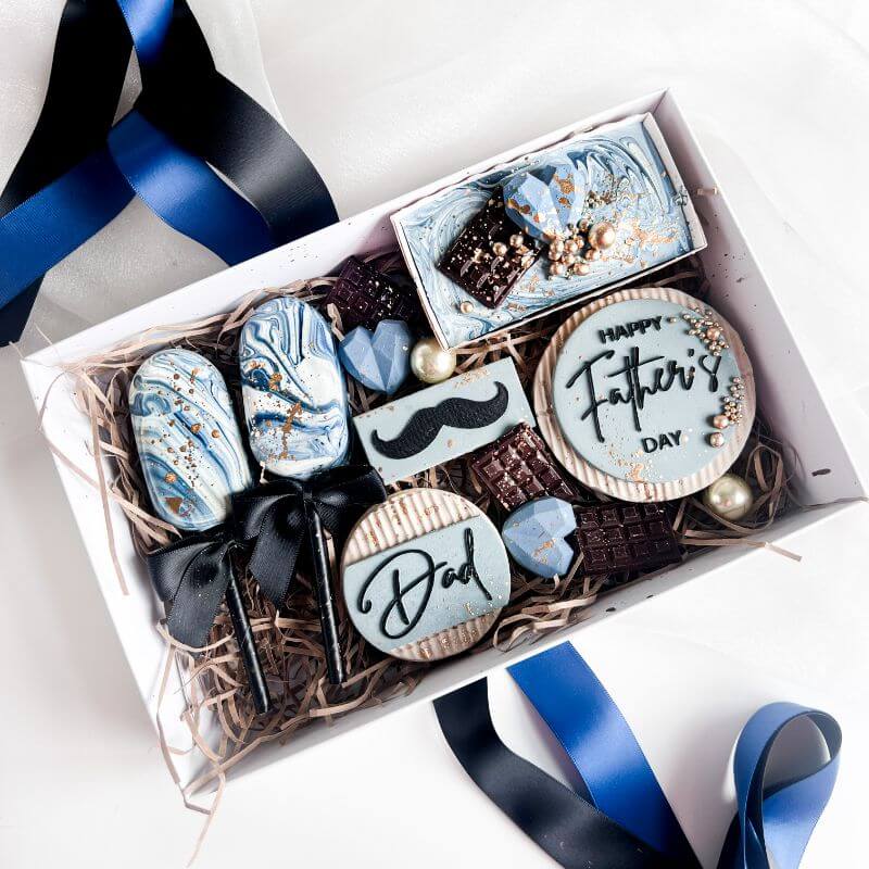 Fathers day cookie box