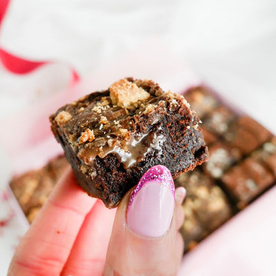 Fathers day brownie box