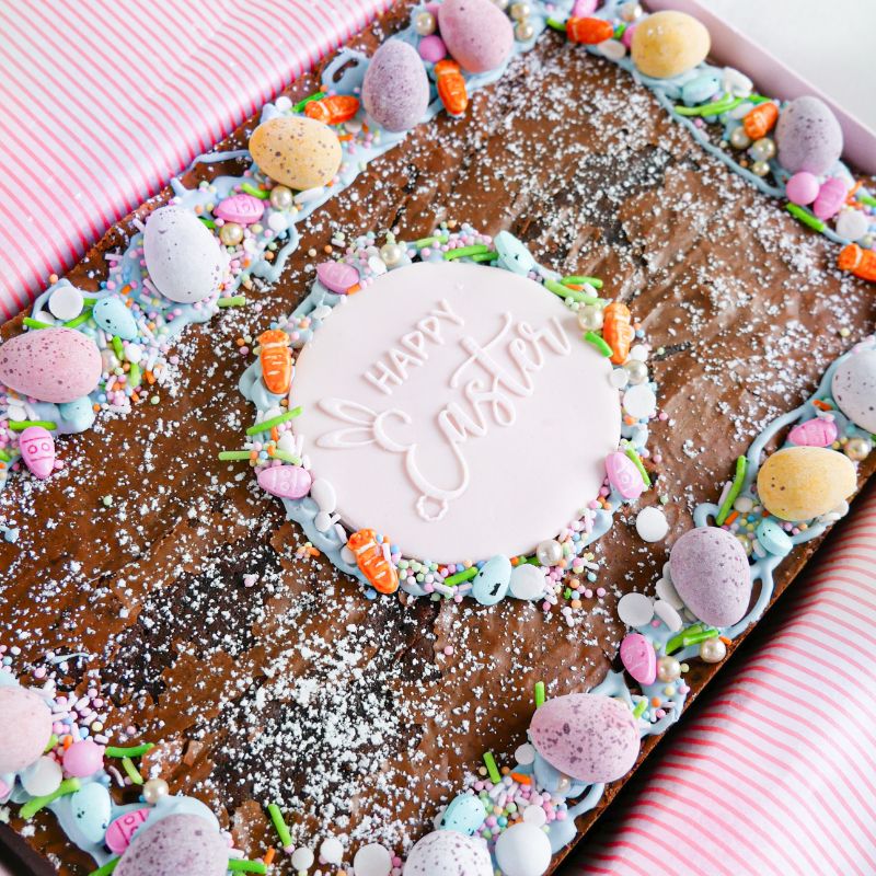 Easter Brownie Box