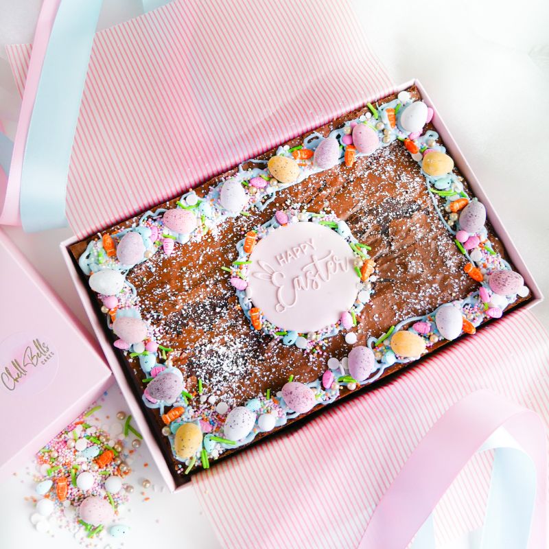 Easter Brownie Box