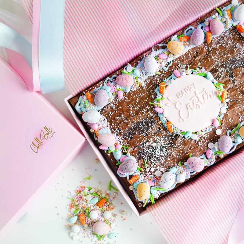 Easter Brownie Box